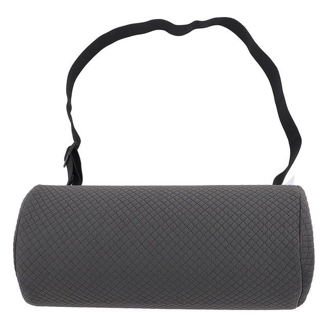 Almohada de Espuma Viscoelástica para la Espalda Baja, con Soporte Lumbar para Oficina, Coche y Hogar. Cojín de Tela con .
