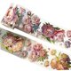 thumbnail image 3 of 2xPet Washi Tape Etiqueta Adhesiva Decorativa Para Papel De Regalo Suministros Para álbumes De Recortes Libros Peonía Roja, 3 of 8