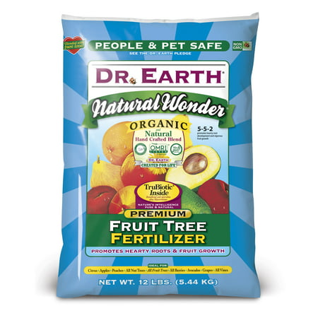 Dr. Earth Natural & Organic Natural Wonder Fruit Tree Fertilizer, 12