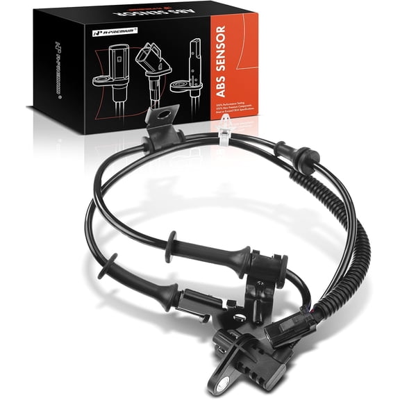 A-Premium ABS Wheel Speed Sensor Compatible with Hyundai Models - Accent 2012-2017 - Front Right Passenger Side, Replace# 95671-1R000, 956711R000