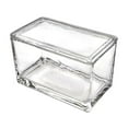 thumbnail image 2 of Abbracc Rectangle Laboratory Glass Staining Jar Slides Holder Multipurpose Container , 950ml, 2 of 9