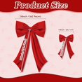 thumbnail image 2 of AUR Red Bow Decor 2 Pack,Large & Small Red Coquette Room Backdrop Wall Decor for Christmas Decorations Bachelorette Bridal Shower Bow Valentines Xmas Decor, 2 of 16
