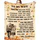 thumbnail image 1 of LHSHID Wife Birthday Gifts Blanket Wedding Anniversary Throw Blankets to Wife Emotion Transmission Gift Fits Couch Bed Sofa, 1 of 7