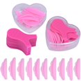 thumbnail image 2 of 5 pares de almohadillas para pestañas postizas permanentes, almohadillas de protección de silicona, extensión de pestañas, rizador de elevación, herramientas de parche de escudo de injerto Tan Jianjun unisex, 2 of 2