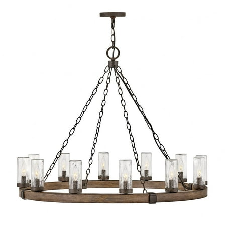 

Industrial Farmhouse Twelve Light Chandelier Sequoia Led Bailey Street Home 81-Bel-3335692