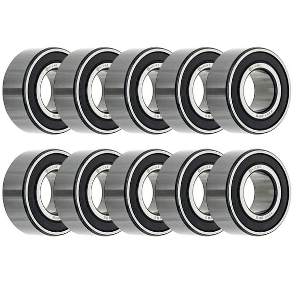 Niche Wheel Bearing 3205-2RS 25x52x20.5mm Double Row Angular Contact 10 Pack 519-CBB2284R