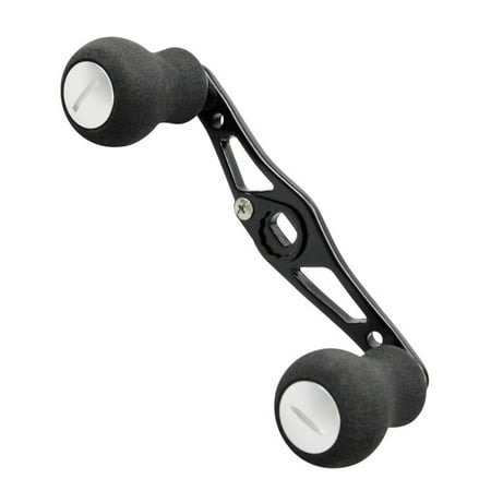 Fankenuo Aluminum Alloy Fishing Reel Handle - 99mm Length 32g Fits A/D/S Brand Reels Silver