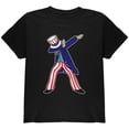 thumbnail image 1 of 4th Of July Dabbing Uncle Sam Youth T Shirt, 1 of 1