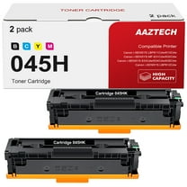 2-Pack Compatible 045H Toner Cartridge for Canon 045 H 045H CRG-045 Printer Ink(Black)