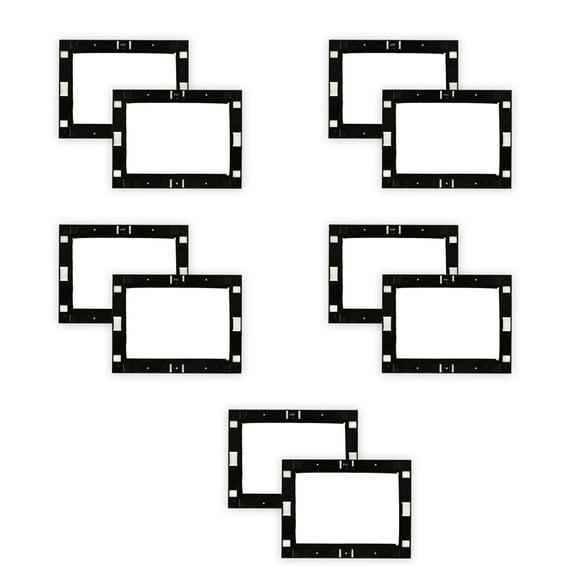 Theater Solutions RK8W In Wall Installation Rough In Kit for 8" Speakers 5 Pair Pack