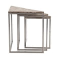 thumbnail image 2 of Pemberly Row Corner Nested Tables with Brown Mango Wood, 2 of 3