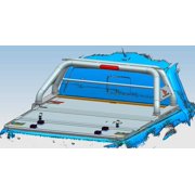 CLASSIC ROLL BAR BLACK Fits select: 2005-2022 TOYOTA TACOMA