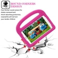 thumbnail image 6 of Allytech Galaxy Tab A 7.0" SM-T280 T285 Case Kids, Silicone EVA Rubber Lightweight Super Protection Handle Stand Shockproof Child Todder Kids Proof Case for Samsung Galaxy Tab A 7.0", Pink, 6 of 8