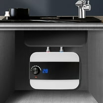 110V 1500W 6L Water Heater Electric Water Heater Mini-Tank Water Heater Household & Commercial IPX4 12.8*8.66*9.06in for Bathrooms, Balconies, Kitchen