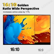 LESOWN Portable Monitor 8.9 inch Laptop Additional Touchscreen USB-C HDMI 1920x1200 IPS LCD Second Screen for Smartphone PC Laptop
