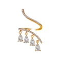 thumbnail image 5 of TIHLMK Womens Ring Ladies Fashion Creative Ring Opening Adjustable Water Drop Pendant Ring, 5 of 8