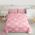 thumbnail image 2 of Castle Fairy Christmas Snowflake Comforter Set, Twin, 2-Piece, 2 of 8