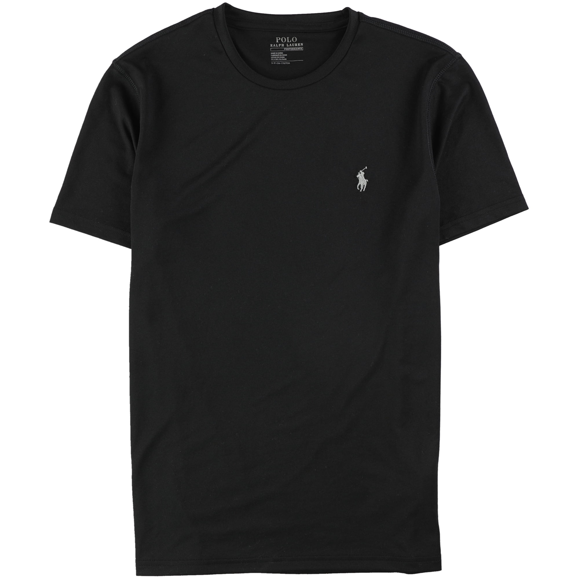 Ralph Lauren - Ralph Lauren Mens Performance Basic T-Shirt, Black ...