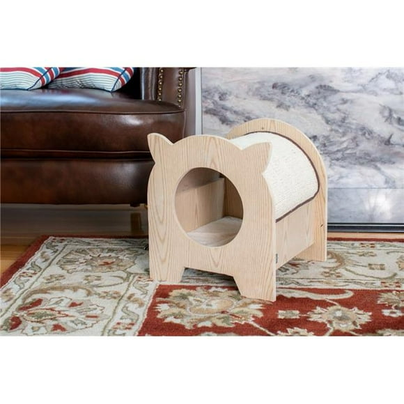 Armarkat Real Wood Model S1203 Premium Wood Cat Hideaway