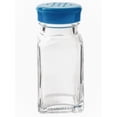 thumbnail image 3 of Trudeau Clear Glass Salt Or Pepper Shaker With Colored Lid - Sold Individually, 3 of 5