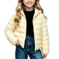 thumbnail image 3 of Mitankcoo Girls Lightweight Hooded Puffer Jacket Zip Up Warm Quilted Coat for Fall Winter 1-13Y, 3 of 8