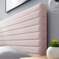 thumbnail image 5 of Modway Tranquil Performance Velvet Full/Queen Headboard in Pink, 5 of 6