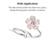 thumbnail image 5 of Anillo de apertura Qarigey para mujer flores de moda plata AP012175-00, 5 of 6