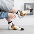thumbnail image 2 of Pofeuu Sunflower Gnomes 4 Print 30cm Socks, Adult Running Hiking Socks for Youth and Adult, 2 of 7