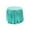Mint Green, variant on Inerposs Glitter Wedding Round Tablecloth, Shiny Decorative Polyester Cloth for Parties and Events