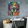 thumbnail image 4 of Epic Graffiti 'Basset Hound Original' by Dean Russo, Canvas Wall Art, 20"x24", 4 of 8