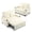 Beige, variant on Ktaxon Faux Leather Loveseat Sofa Bed with Side Pockets, Adjustable Backrest Lounge for Living Room, Game Room Black