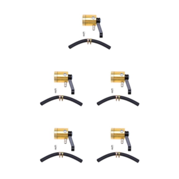 Speravity Depósito de líquido para juego de aerógrafos - Embragues cómodos y duraderos Oil Fluid Universal gold Type2 NO2