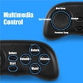 thumbnail image 2 of Methold Controlador de juego inalámbrico portátil Bluetooth Mini Gamepad Manija de joystick Obturador remoto Negro Videojuegos y accesorios, 2 of 6