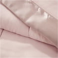 thumbnail image 5 of JERFIT King Size Blush Down Alternative Blanket, Lightweight All-Season Comforter with Satin Trim, Hypoallergenic & OEKO-TEX Certified, 5 of 7