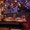 thumbnail image 4 of 9.85FT Halloween Fairy String Light 20LED Battery Powered Wooden String Lamp Party Garden Décor, 4 of 8
