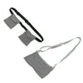 thumbnail image 5 of Mastectomy Drain Holder Soft Adjustable Reusable Breast Surgery Drainage Pouch with Shower Bag Gray, 5 of 5