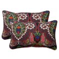 thumbnail image 1 of Pillow Perfect 502809 Marapi Noir Rectangle Jeter Oreiller (Lot de 2), 1 of 1