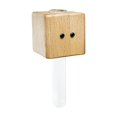thumbnail image 3 of Jarrón de tubo de ensayo con imán para nevera, madera, vidrio, decorativo, versátil, miniplanta, flor S, 3 of 7