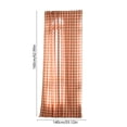 thumbnail image 3 of Woven Polyester Curtains for Living Room or Bedroom, Light Blocking and Heat Insulating, Modern Rural Style Drapes with Rod Pocket, Multiple Colors, 63 x 55 Inches, 3 of 6