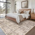 thumbnail image 3 of FairOnly Beige 10'x13'Oriental Distressed Area Rug Machine Washable Non Slip Vintage Soft Indoor Floor Cover for Living Room Bedroom Office Study Room, 3 of 7