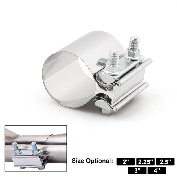 GoFJ Universal Exhaust Clamp No Welding Iblock Antirust Stainless