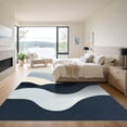 thumbnail image 3 of ODIKA 4'x6' Machine Washable Non-Slip Area Rug, Abstract Gray High Traffic Rug, Gray, 1050846, 3 of 7