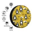 thumbnail image 4 of Fotbe Cartoon Bear Yellow Funda de Llanta de Repuesto con Estampado, Engrosada, Ajuste Universal para Jeep, Remolque, RV, SUV, Camión-16 inch, 4 of 6