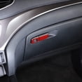 thumbnail image 6 of TINKI Compatible for Honda Pilot 2016-2022 Interior Accessories Carbon Fiber Center Consoles Cover Decals Protector Sticker, Soft Carbon Fiber, Red, 6 of 15