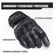 thumbnail image 5 of Guantes Para Moto Motociclista De Cuero Con Pantalla Táctil, 5 of 8
