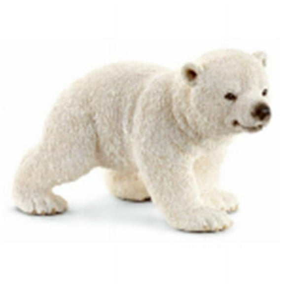 Schleich - Wild Life: Polar Bear Cub Animal Toy, Educational, Realistic & Detailed Playset, 1 Pc