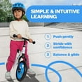 thumbnail image 6 of Balance Bike - 30.5 cm (12") Training Bikes for Kids and Toddlers - 1.8kg (4lbs) Kids' Balance Bike - No Pedal Push Bicycle for Boys or Girls, 6 of 8