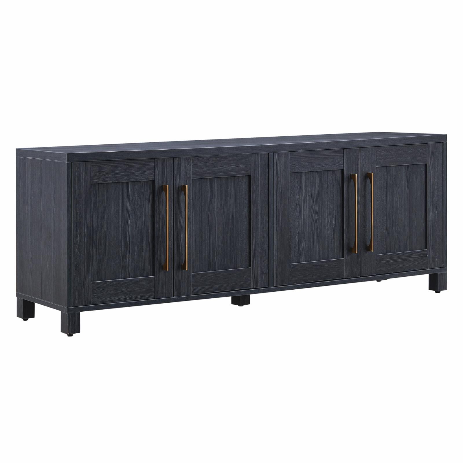 Evelyn&Zoe Chabot Rectangular TV Stand for TV's up to 75", Alder White