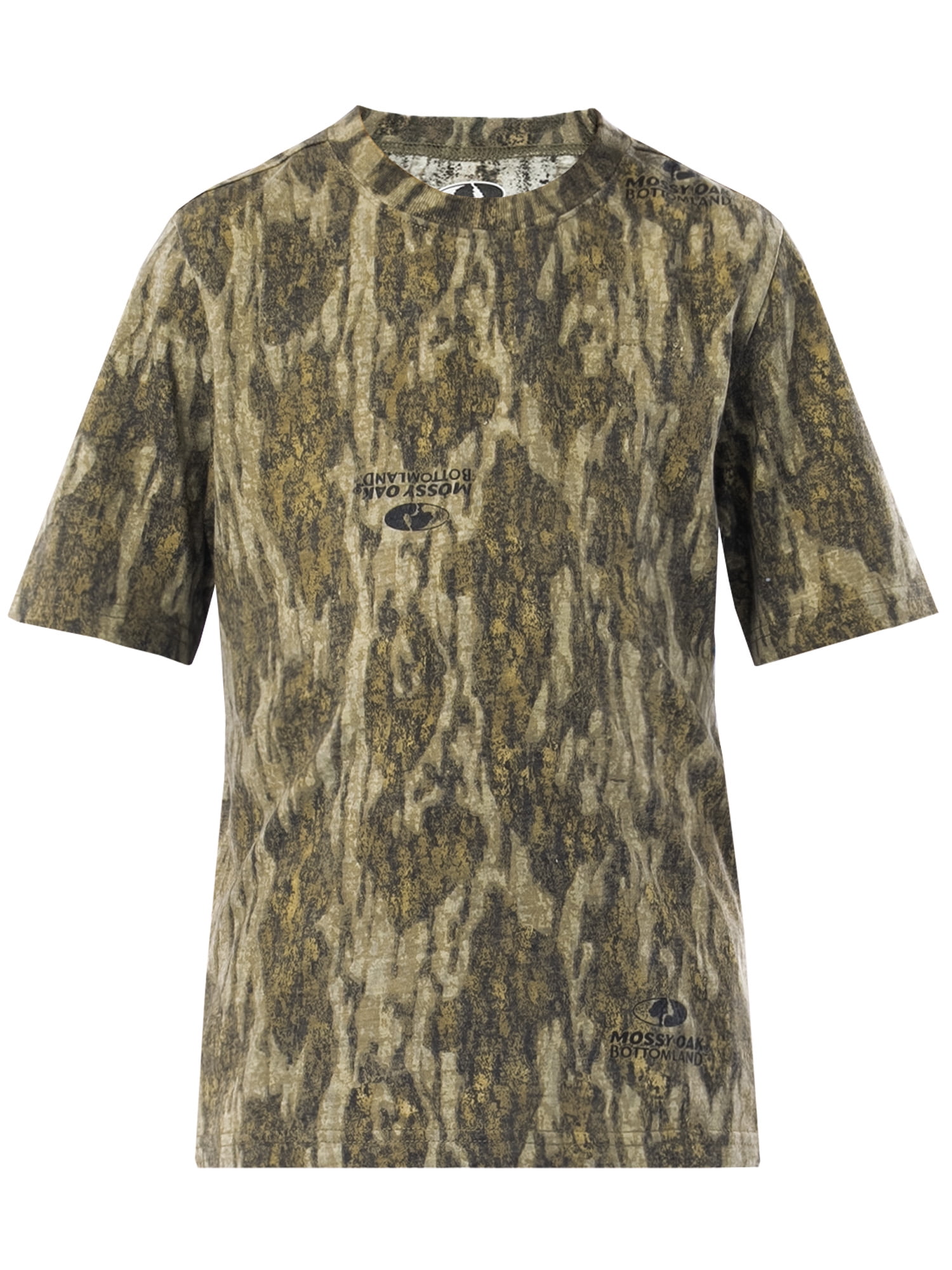 Mossy Oak Youth Hunting Camo Short Sleeve T-Shirt, size XS-XL