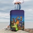 thumbnail image 3 of Lsque Scooby-Doo Printed Luggage Cover, Travel Luggage Protector,Scratch and Dirt Resistant, Fits 18-32 Inch Luggage - Small, 3 of 9